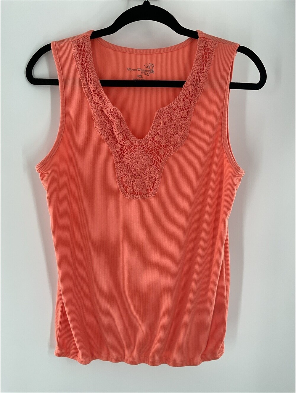 Allyson Whitmore Petite PXL women’s Casual Blouse Sleeveless Elastic Waist 101